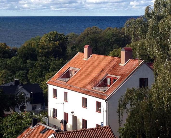 Skoena Hoenor Apartments Visby Exterior foto